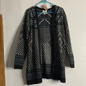 Hippie Rose Oversized sweater cardigan